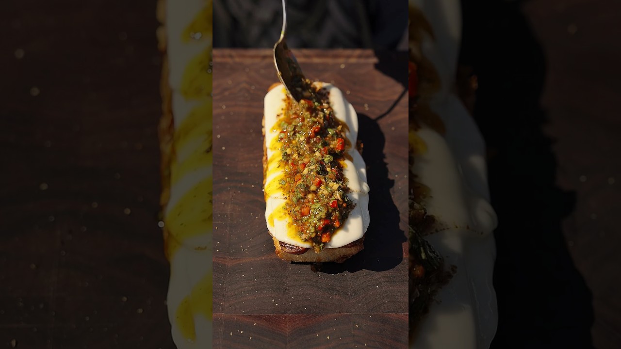 Cajun Choripan #choripan #cajun #chimichurri