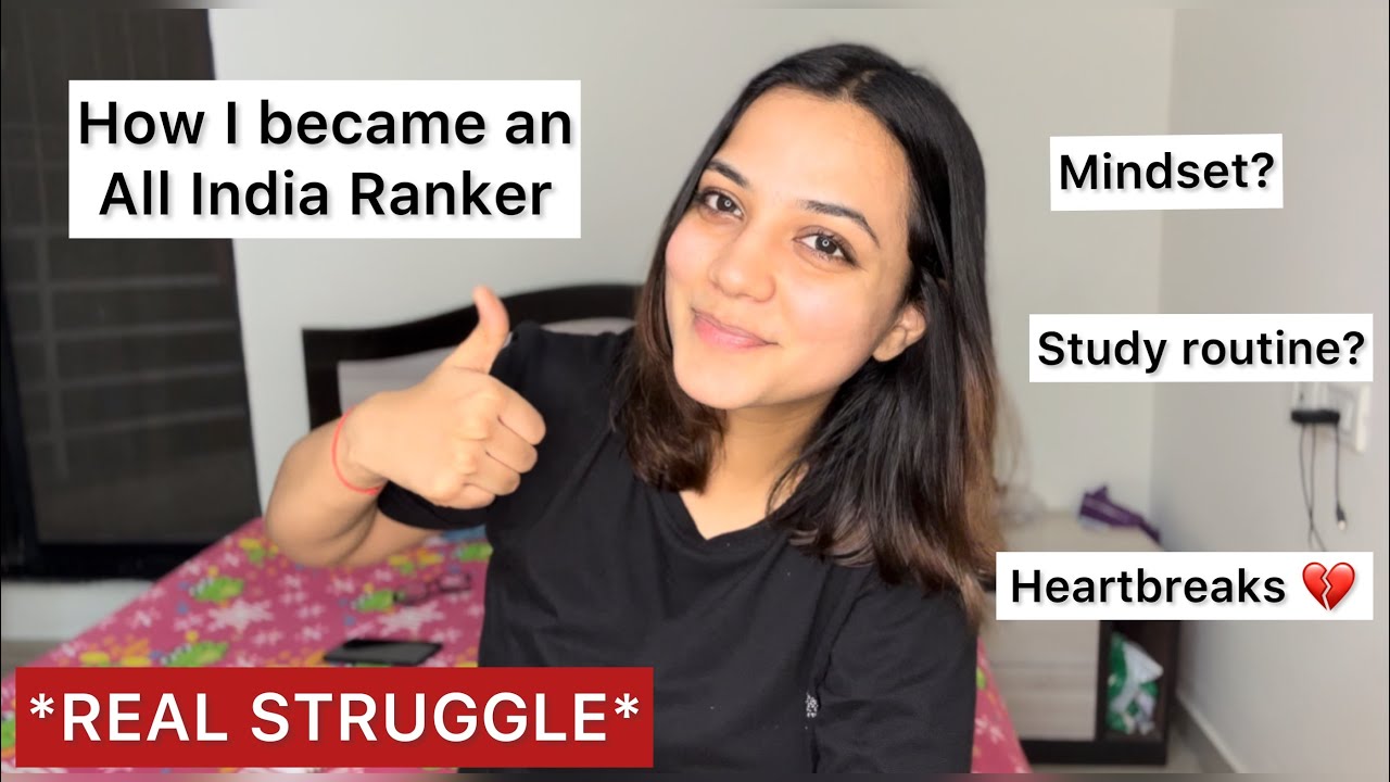Watch this if you wish to be an ALL INDIA RANKER | Real struggles | CS Neha Patel