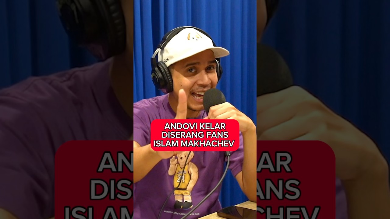 ANDOVI &ldquo;HABIS&rdquo; DISERANG FANS ISLAM MAKHACHEV 😂 #ufc #podcast #podcastduelUFC