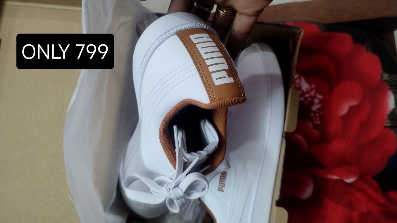 PUMA UP Sneakees for men (White 10) 
