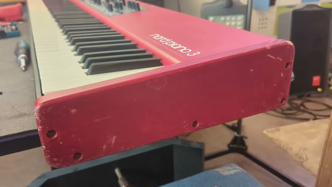 Nord Piano Mainboard repair   soldering
