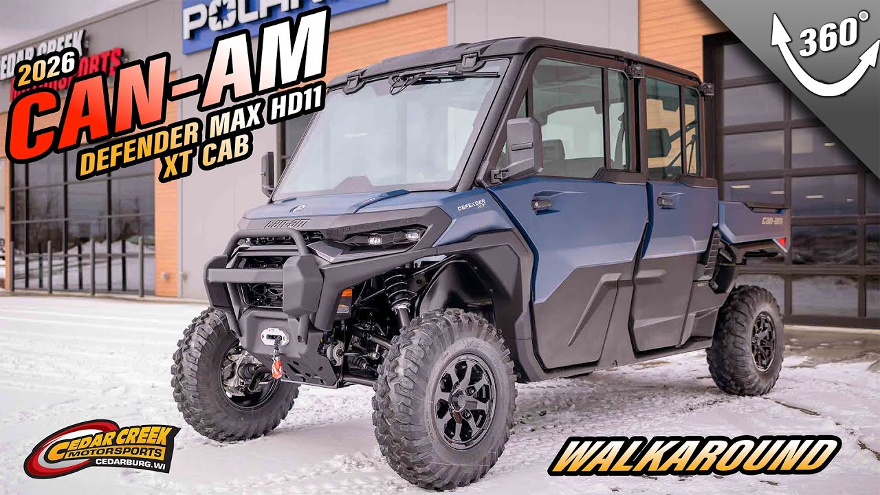 Walkaround | 2026 Can-Am® Defender MAX XT CAB HD11