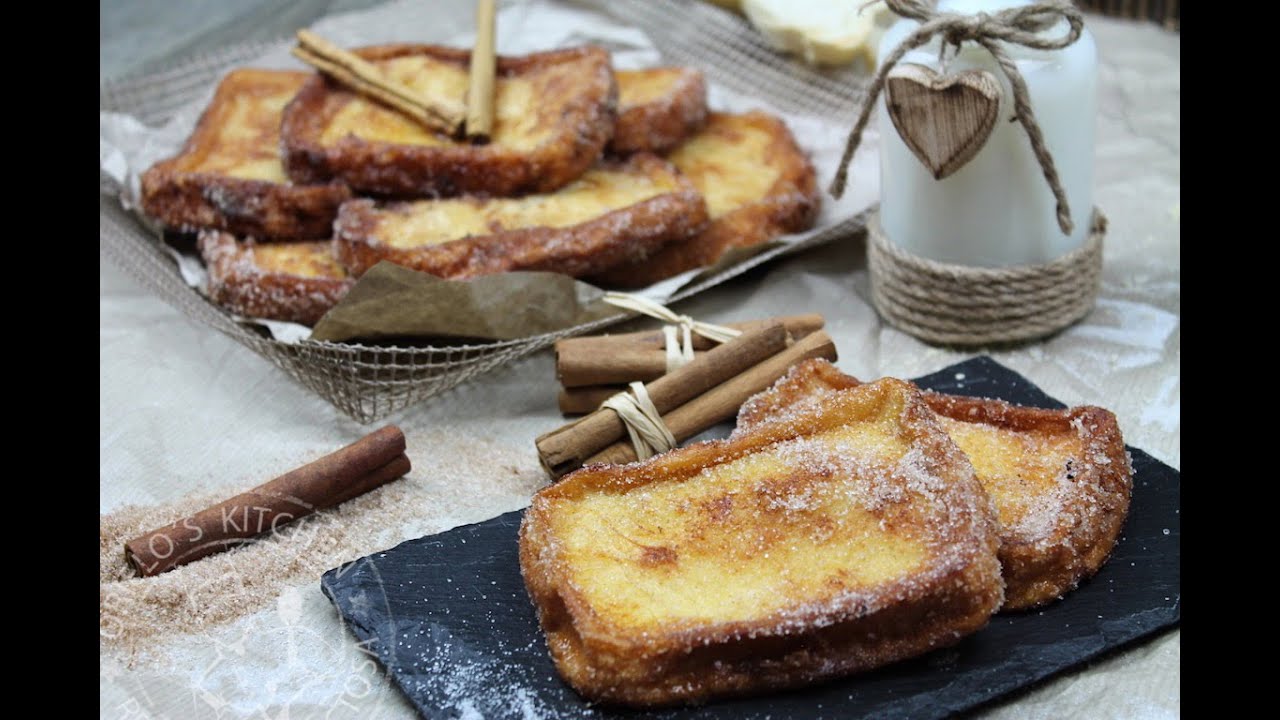 Torrijas sin lactosa (tradicionales, de miel y de naranja con chocolate)  / French Toasts