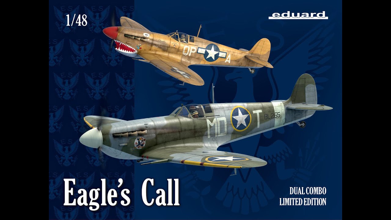 *Краткий обзор посылки* Eduard 1/48 Spitfire V 'Eagles Call'