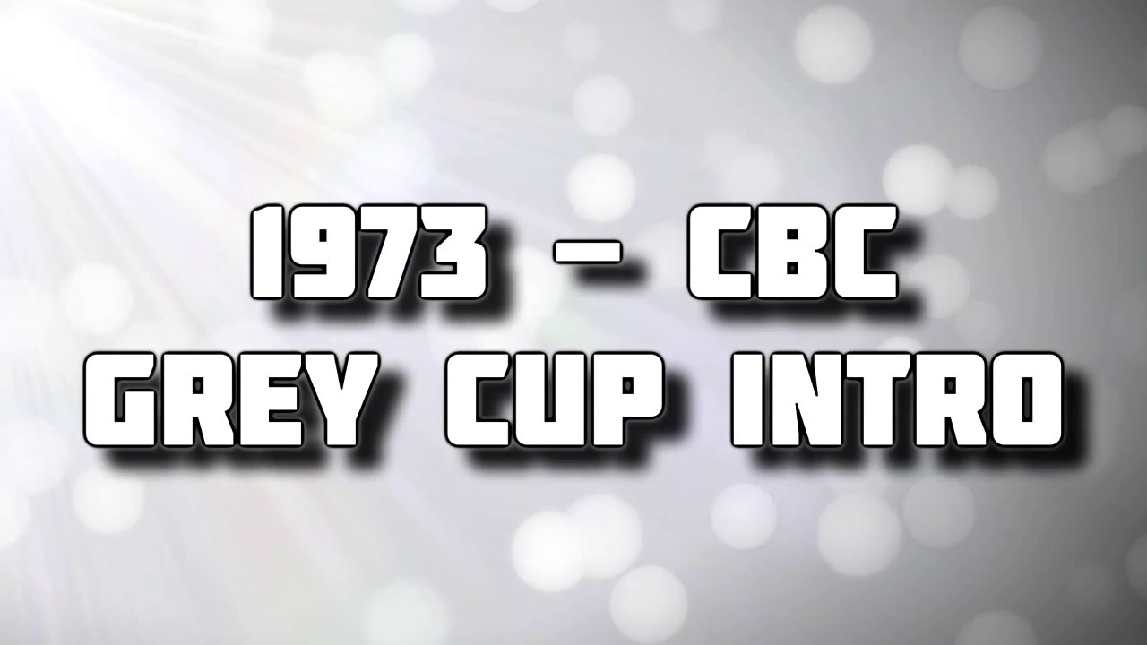 CFL TV Intros Through The Years