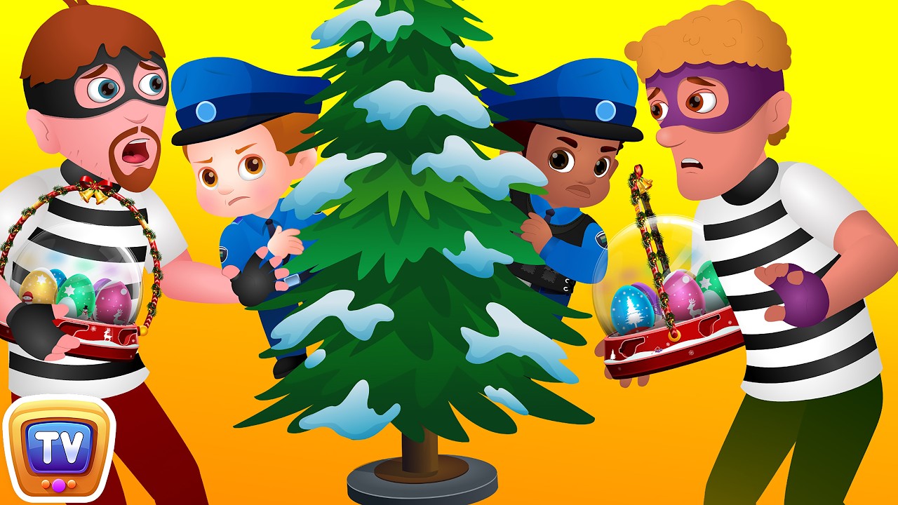 Join Chuchu TV Police On A Fun Christmas Gift Rescue Mission - More Stories For Kids!