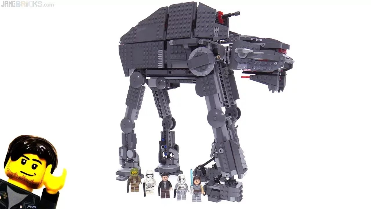🔄 LEGO Star Wars 2017 First Order Heavy Assault Walker review! Last Jedi 75189 re upload