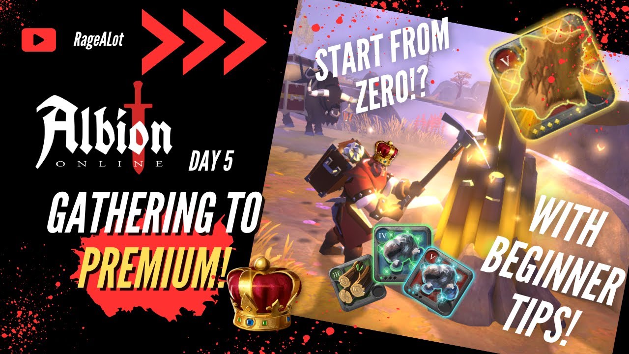 Can I gather my way to Premium? /w Beginner Tips! - Albion Online