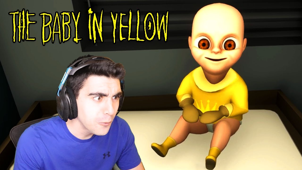I'M BABYSITTING THE DEMON BABY... AGAIN! - The Baby in Yellow (Bedtime Stories New Update)
