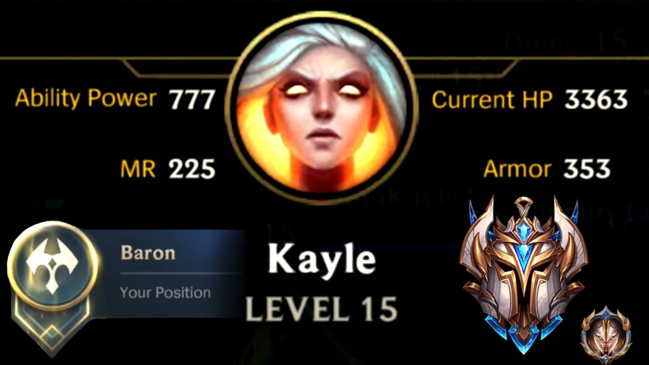 Wild Rift: ULTIMATE RAID BOSS KAYLE BUILD!