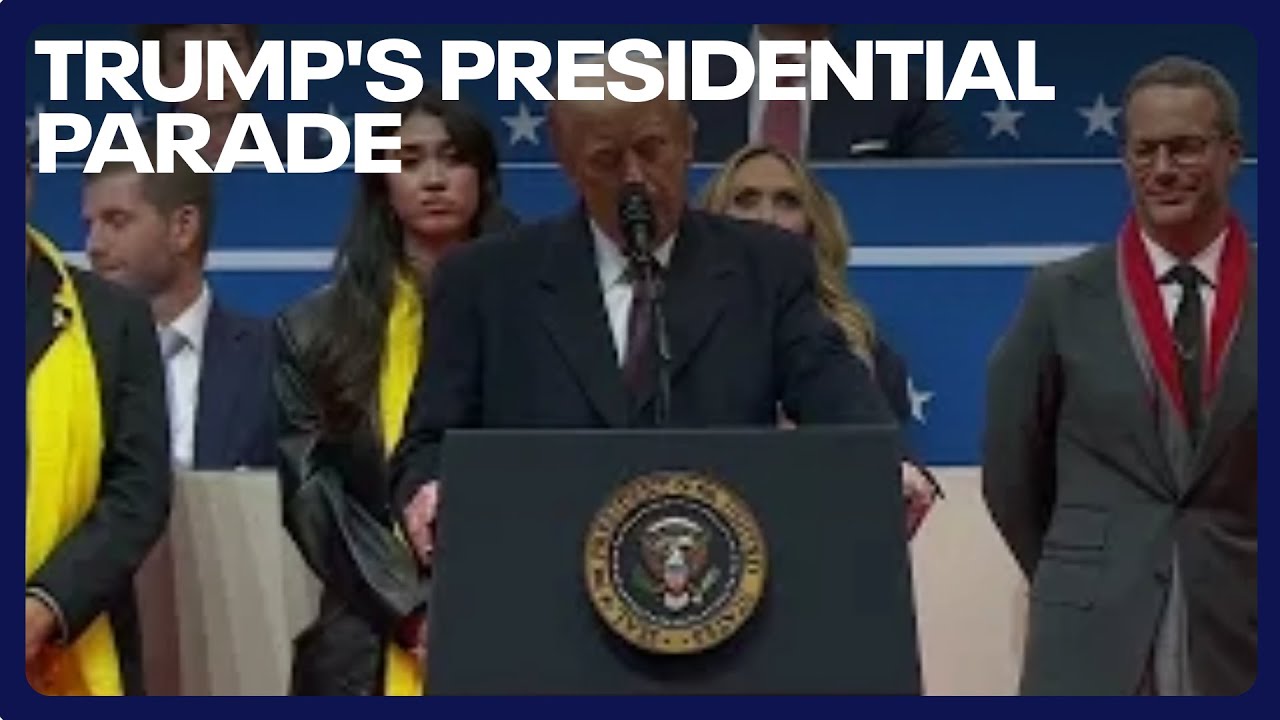 Trump&rsquo;s presidential parade: Full Speech