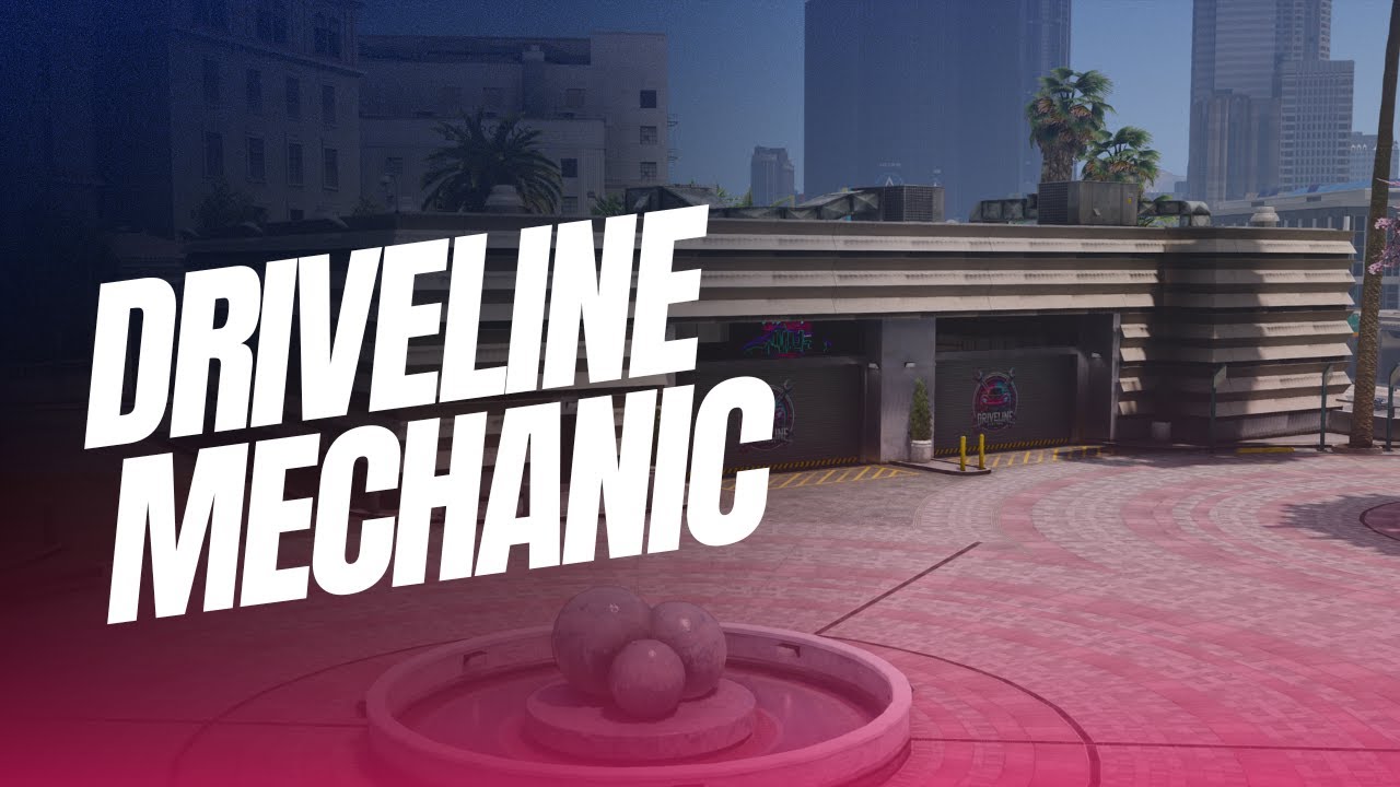Driveline Garage - Mechanic - MLO - (GTA5/FiveM)