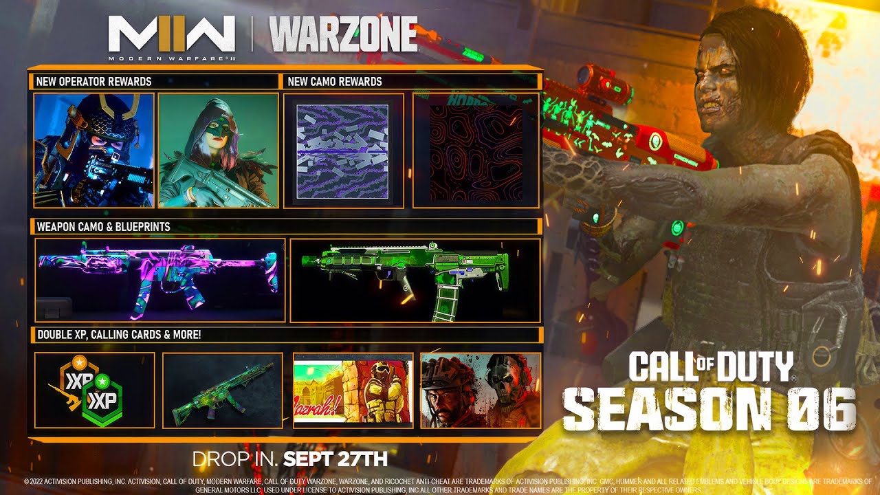 30+ FREE MW2 Season 6 REWARDS! (FREE Operators, Camos, Blueprints & MORE!) - Modern Warfare 2