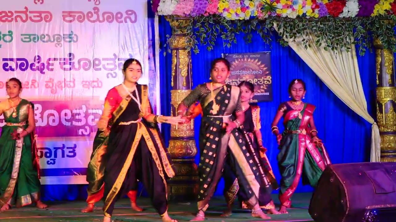 Janathotsava 2026 vachana dance from 6th girls