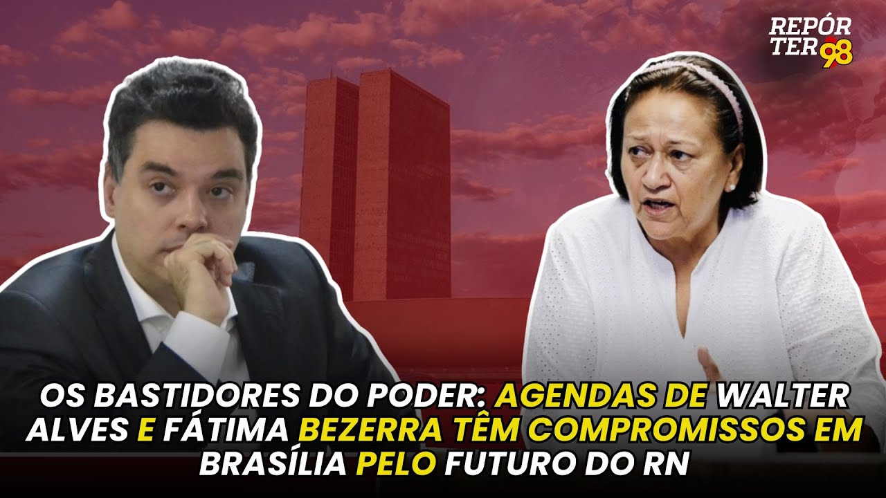 Walter vai a Brasília, conversa com o PT e reavalia apoio no RN: bastidores do poder em jogo