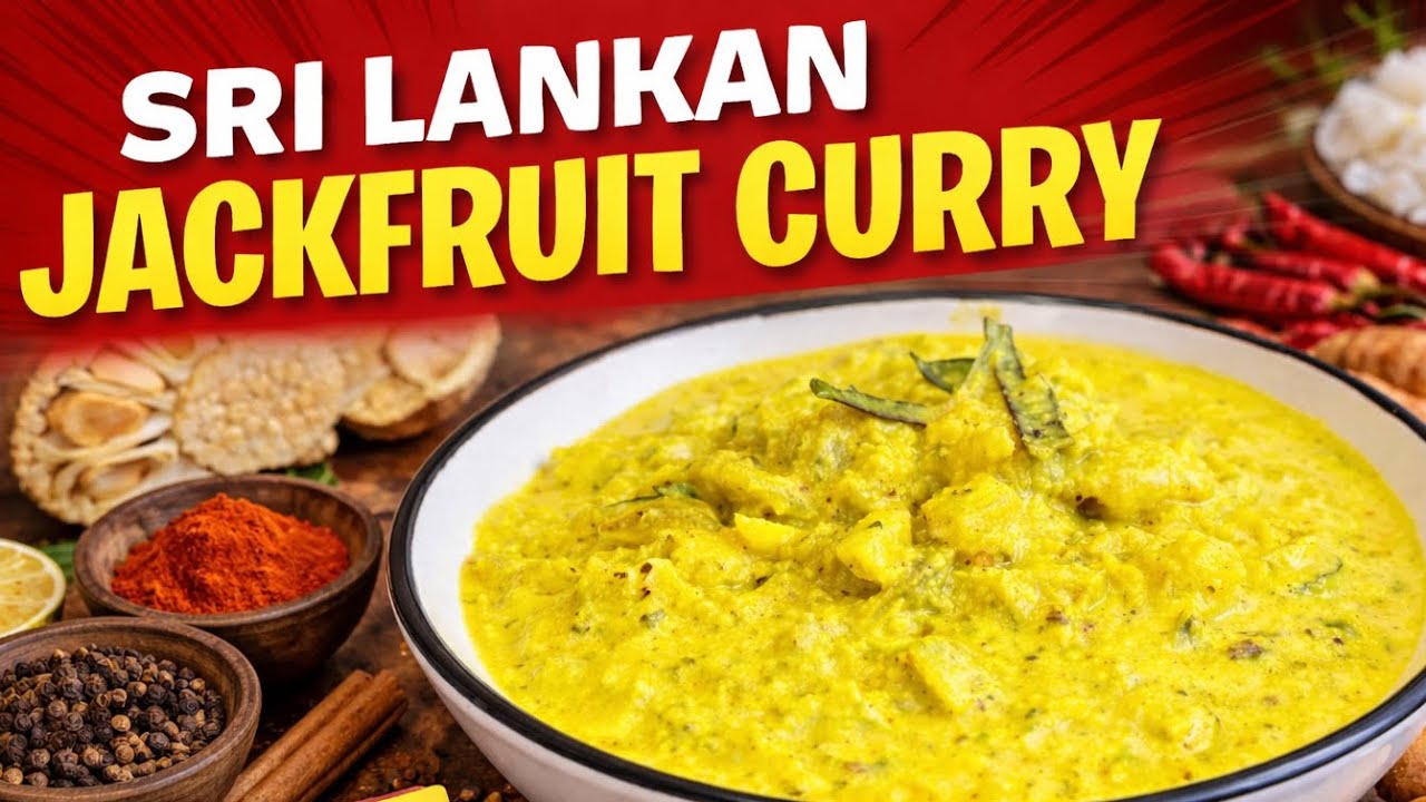 Cooking With My Sri Lankan Grandma | Traditional Jackfruit Curry 🇱🇰