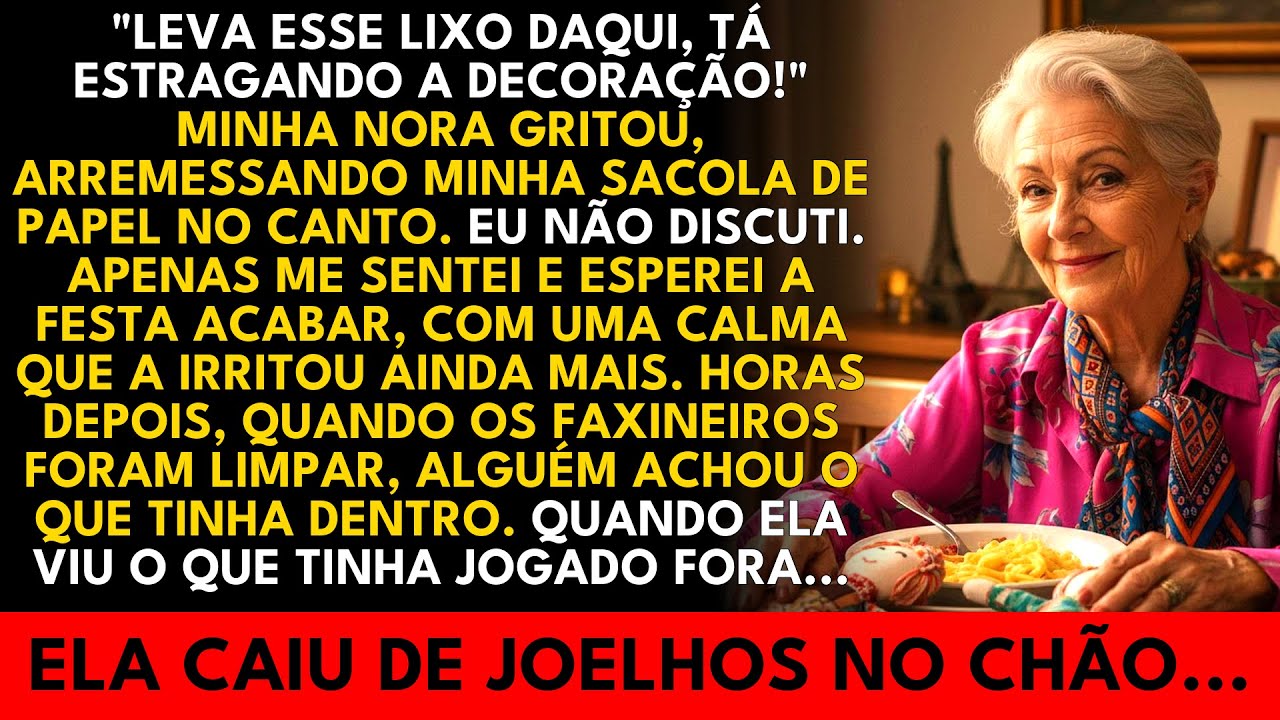A HISTÓRIA REAL DESTA AVÓ👵Minha nora disse: 