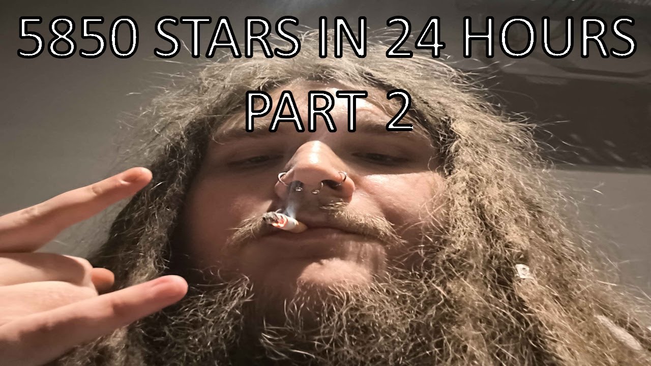 (WORLD RECORD) 5850 stars in 24 hours - part 2