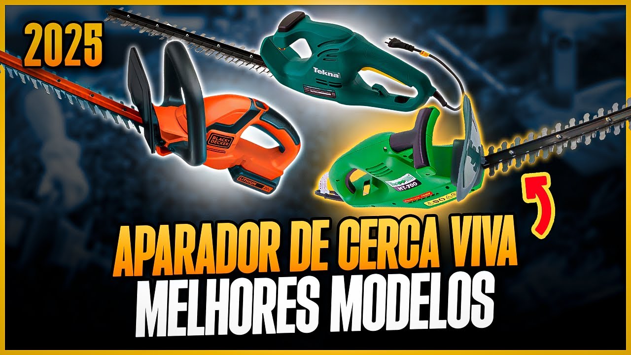 MELHORES APARADORES DE CERCA VIVA para Comprar em 2025! 3 Modelos Potentes - Podador de Cerca Viva