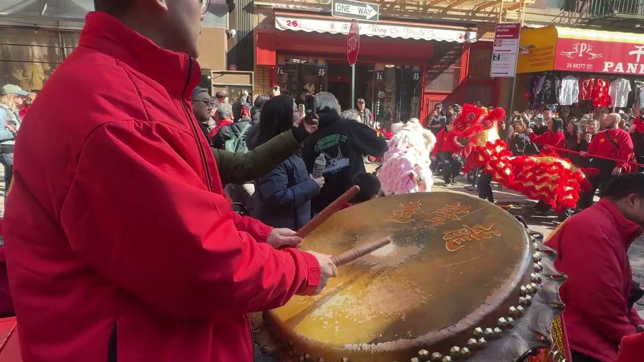 Super Saturday Lion Dance 2/28./26 Chinatown NYC