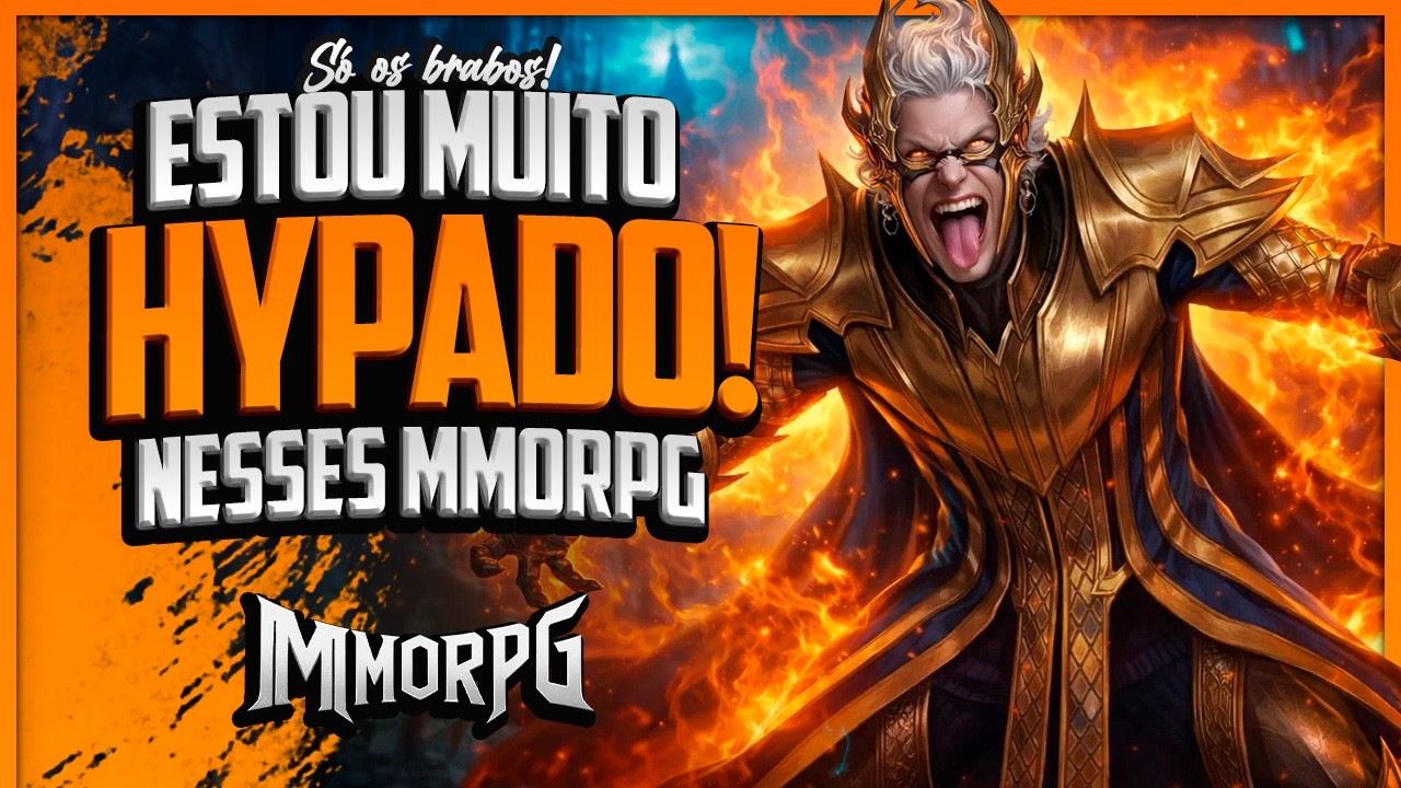 MMORPG que EU ESTOU mais HYPADO para 2026!