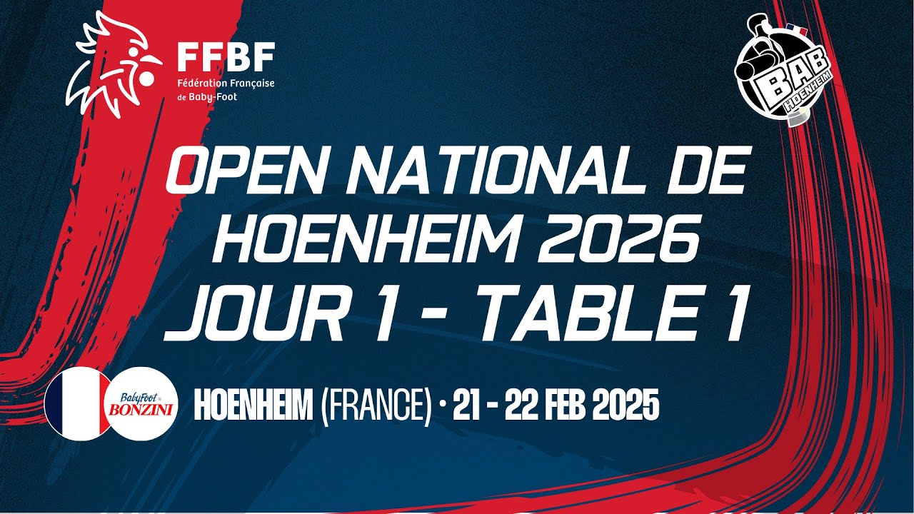 ITSF 18e Open National de Hoenheim (ITSF 500) - DAY 1 - TABLE 1