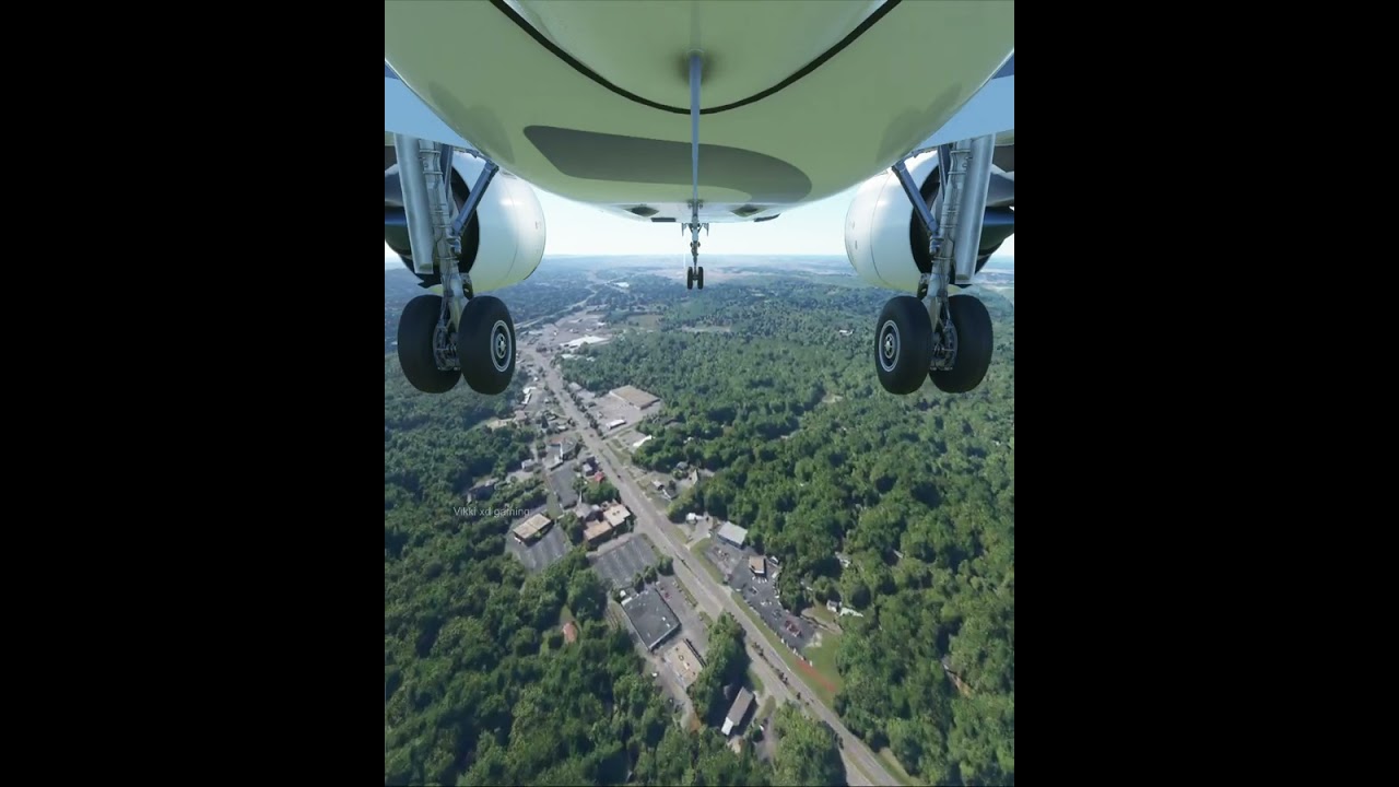 Perfect Landing at Birmingham Airport, Alabama , USA