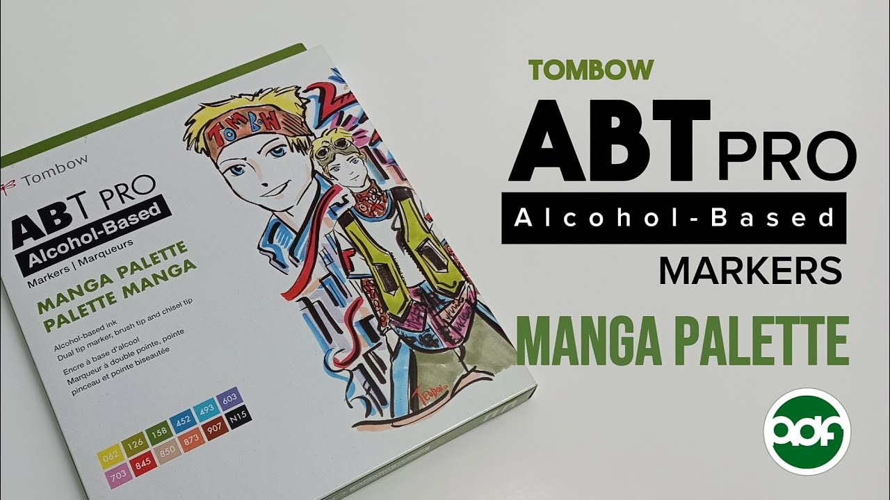 Tombow ABT PRO Markers - Manga Palette