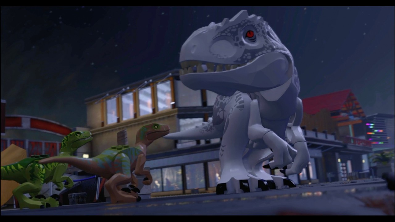 Lego Jurassic World | Jurassic World Part 5: Main Street Showdown | PS4 Gameplay