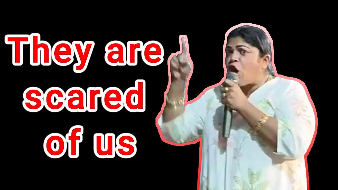 They are scared of us. Fidoll Pereira