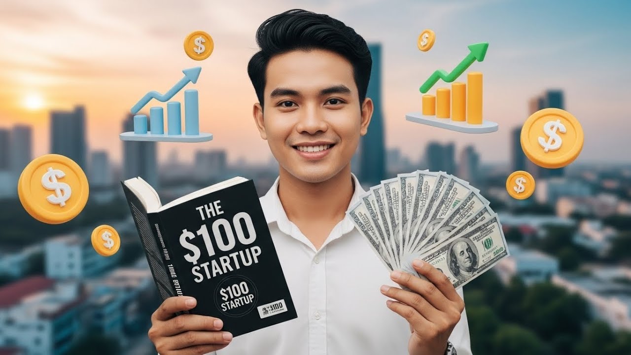 កុំទាន់រកស៊ី បើមិនទាន់ស្តាប់វីដេអូនេះ! មេរៀនពីសៀវភៅ The $100 Startup