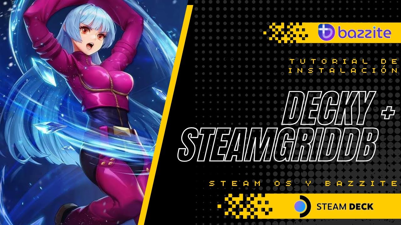 Decky Loader en Steam Deck paso a paso + ¡Personaliza tus juegos con SteamGridDB!