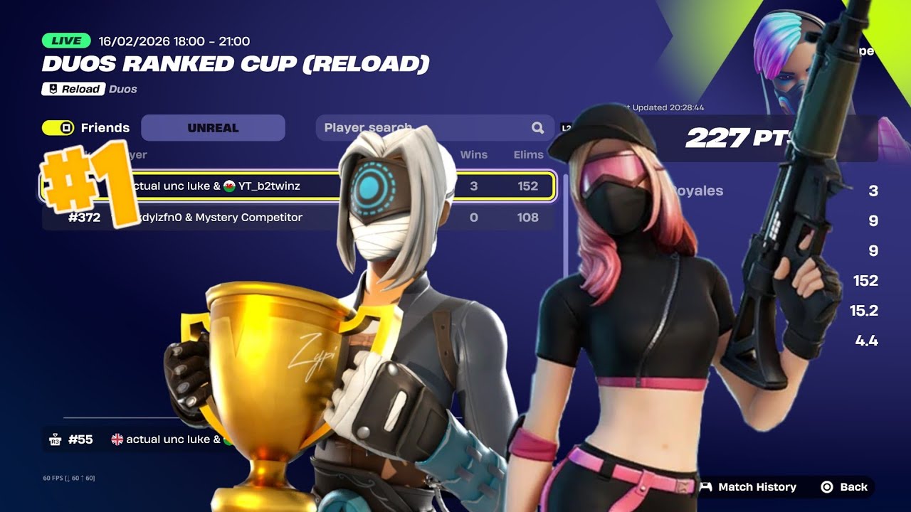 I dropped my duo and we dominated the tournament!