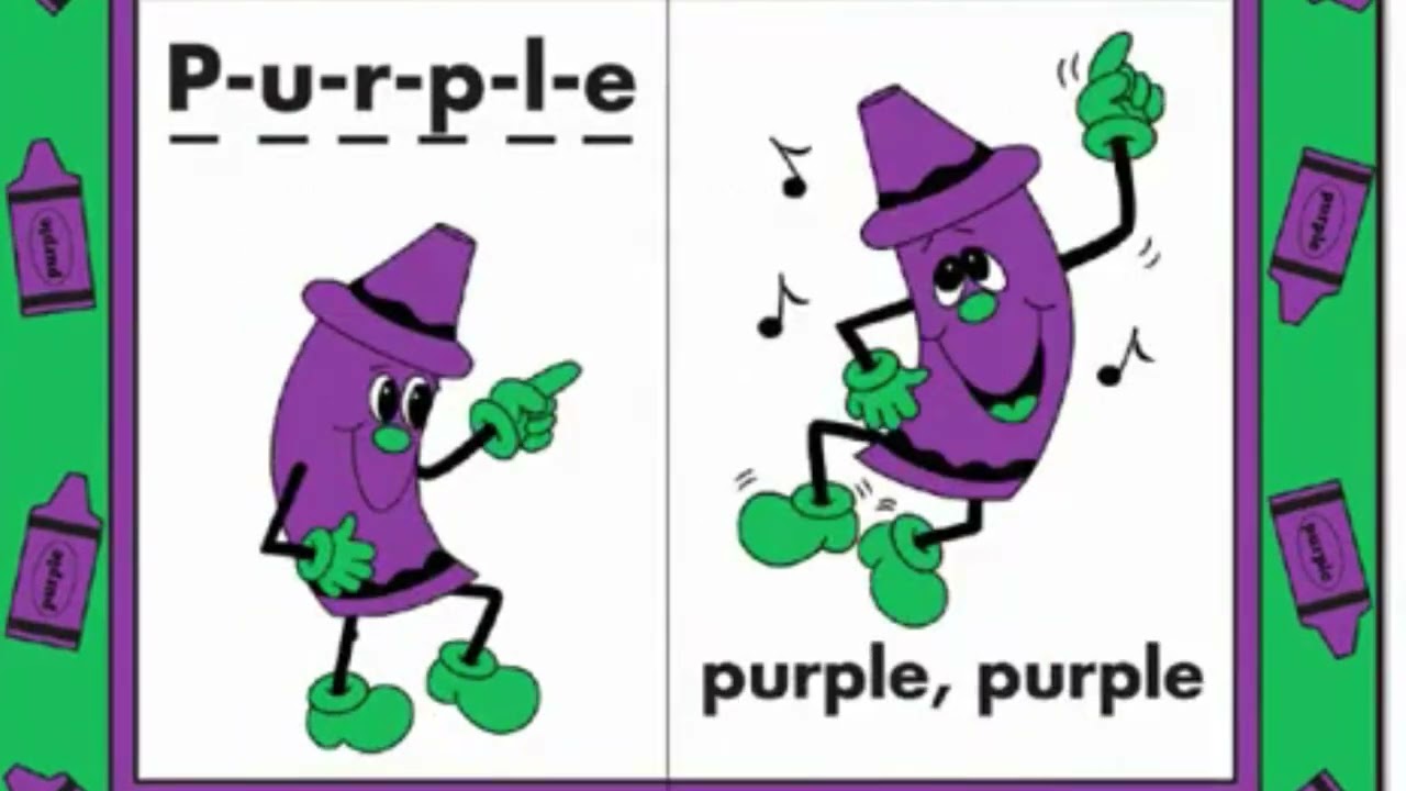 Purple Song  | Color Songs for Kids