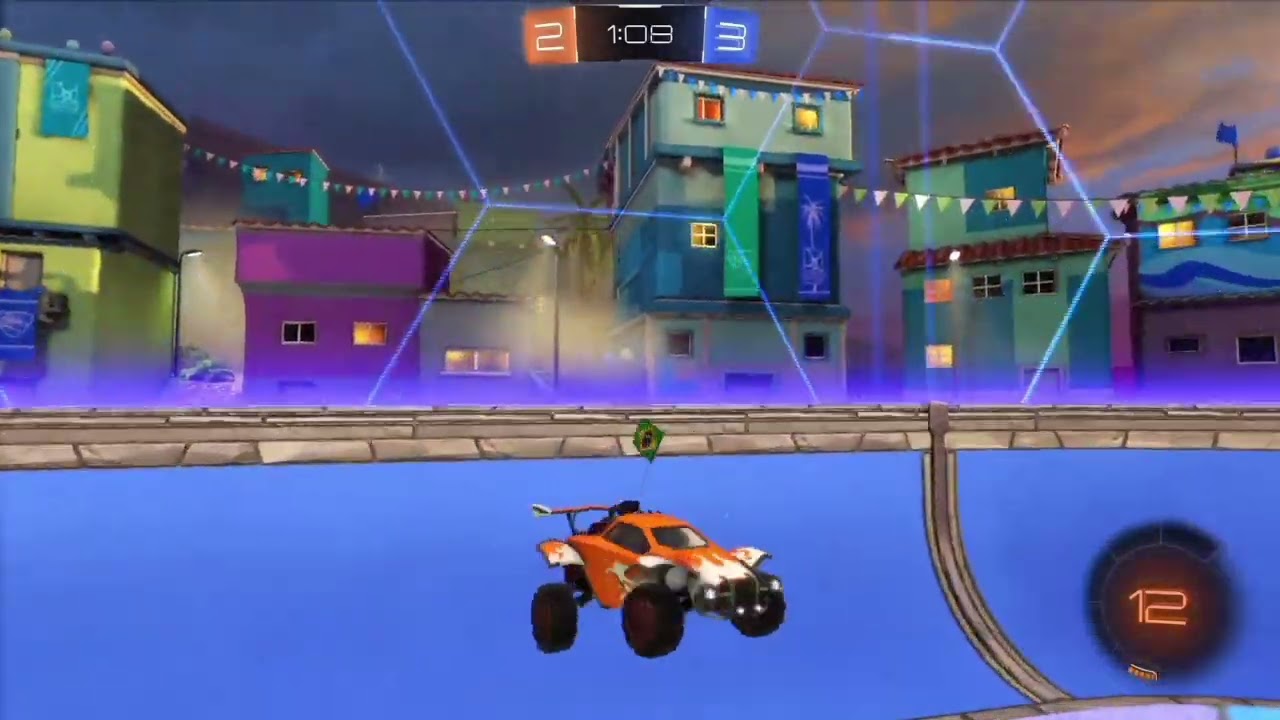 Jogando ROCKET LEAGUE. Vamos nós ⚽🚗