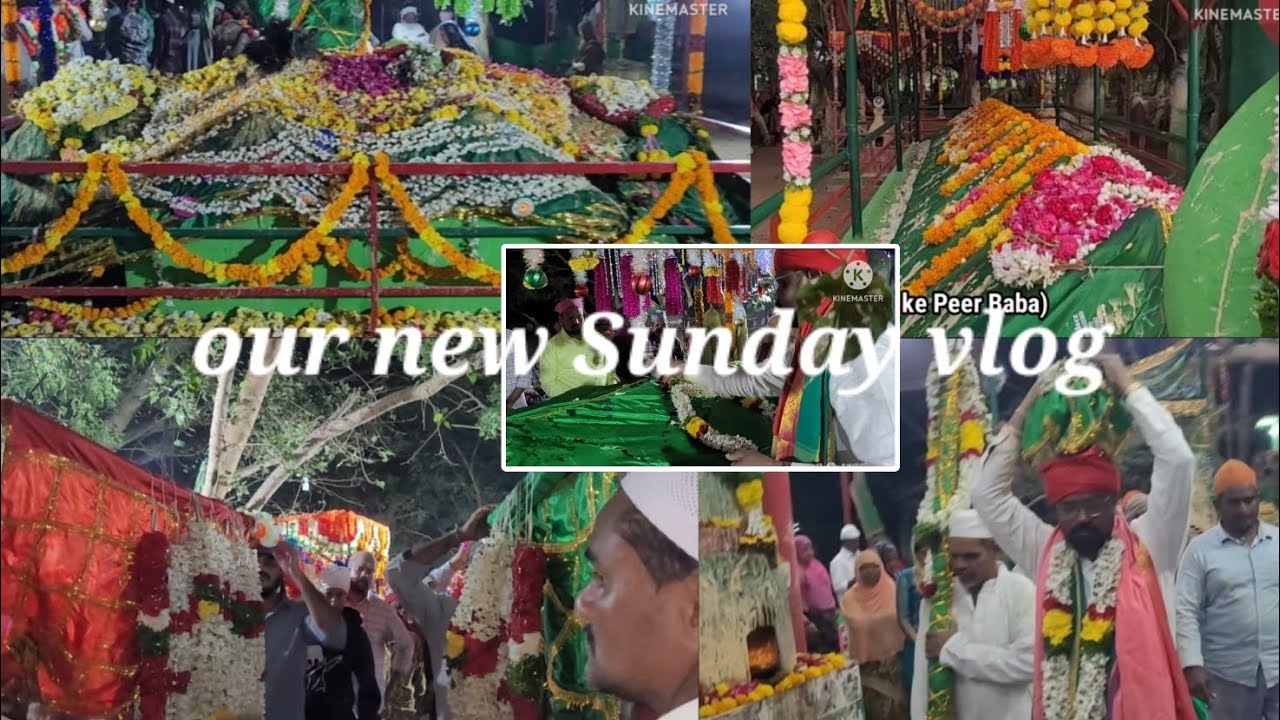 Our new Sunday vlog in hindi soundal of khaja baba and 9 gaj ke peer baba#DELHI TO ANDHRA VLOGS 