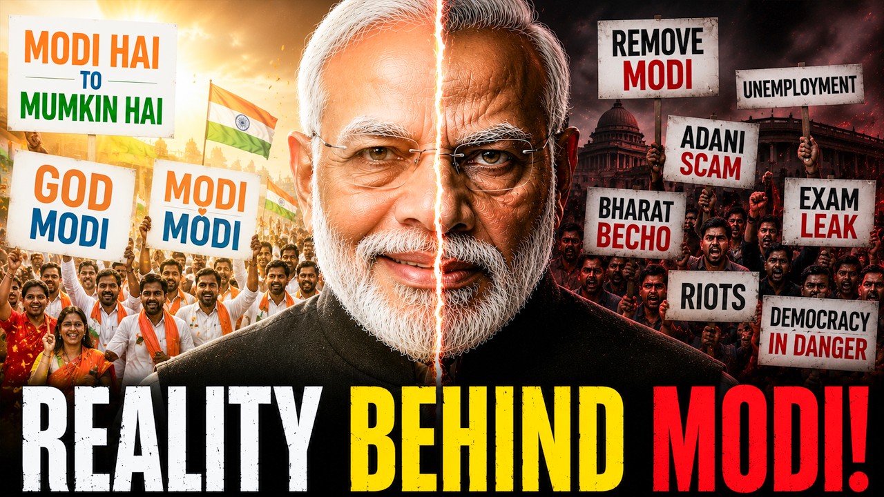 The Dark Truth Behind Modi&rsquo;s Image 😳Reality or Mastermind PR?