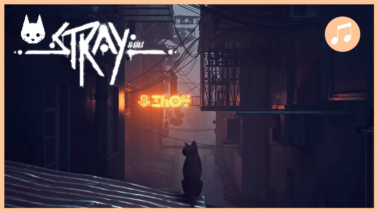 STRAY Dead City OST | Alleyway Music + Ambience | 1 HOUR
