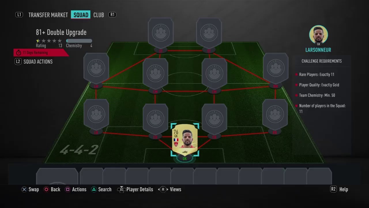 Fifa 20 How to do the 81+ double upgrade SBC