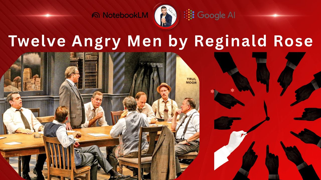Twelve Angry Men by Reginald Rose | NotebookLM Podcast | Teacher Ami