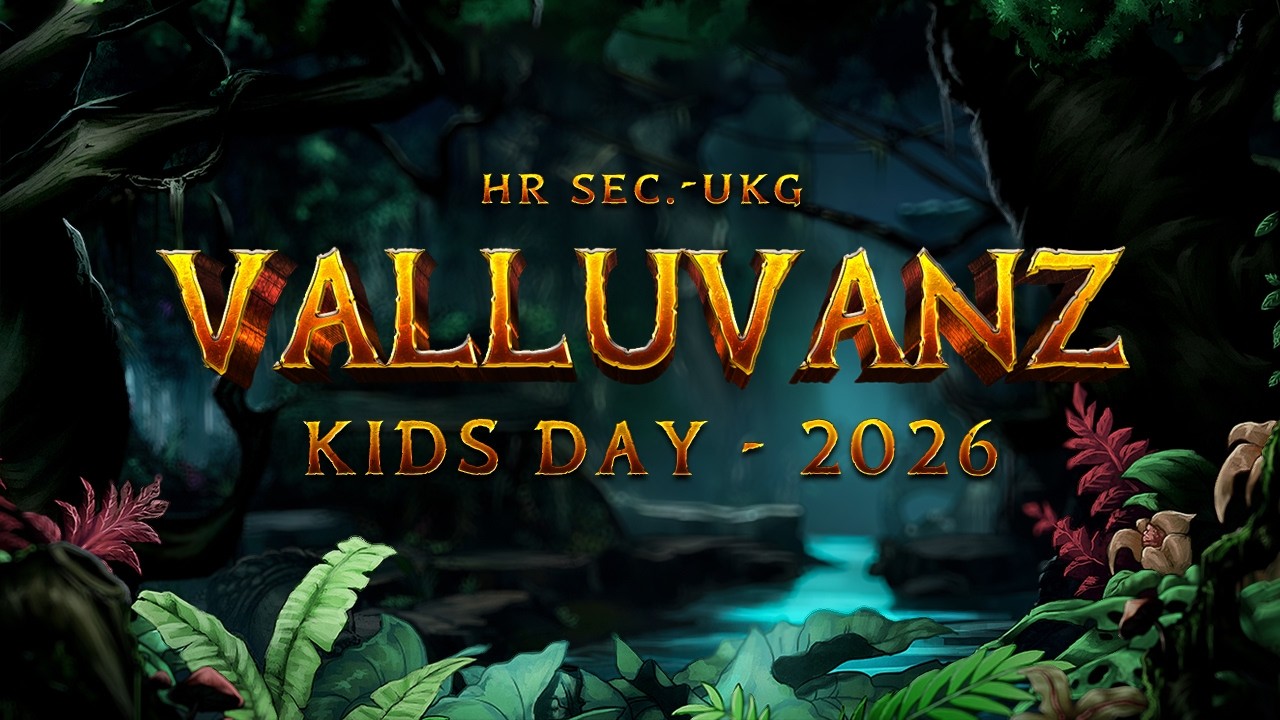 THIRUVALLUVAR MATRIC HR SEC SCHOOL || VALLUVANZ KIDS DAY - 2026 I DAY -02