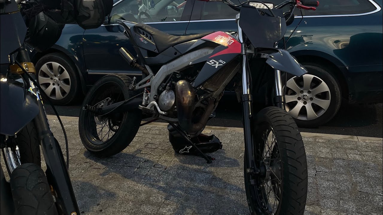 Aprilia Sx 80cc airsal wheelie (gopro ylij&auml;&auml;m&auml; klippej&auml;)