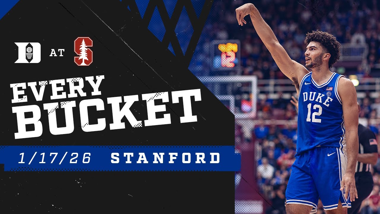 Duke 80, Stanford 50 | Every Bucket (1-17-26)