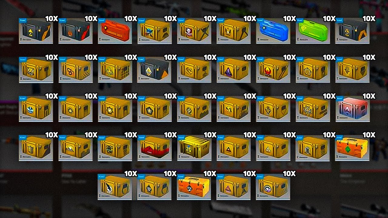 I Opened 10 of EVERY CASE! ($7,000 CS2 Case Opening)