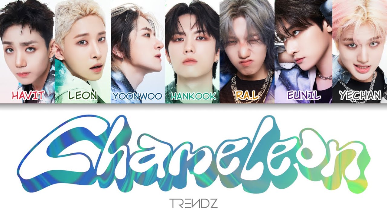 TRENDZ(트렌드지) - 카멜레온 (Chameleon) Color Coded Lyrics (han/rom/eng)