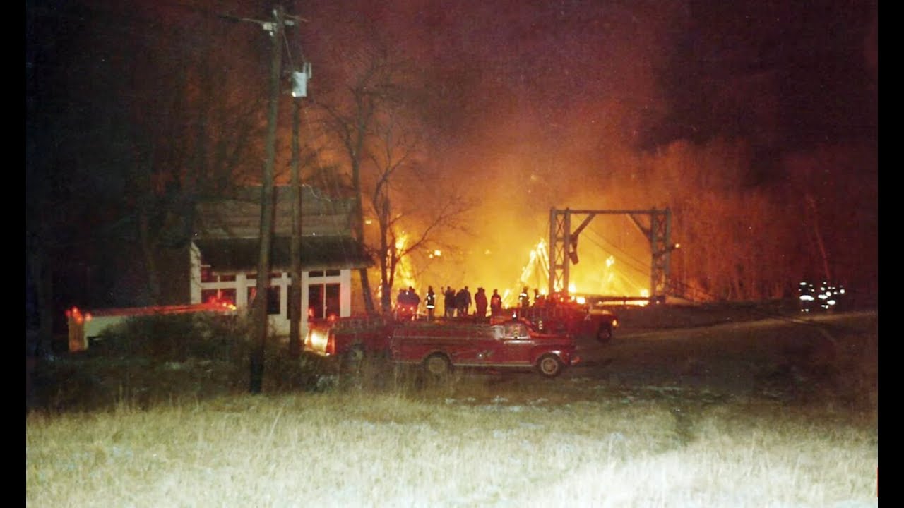 The Night Kentucky Lost Its Rarest Covered Bridge. The Sherburne Covered Bridge, Sherburne, Kentucky