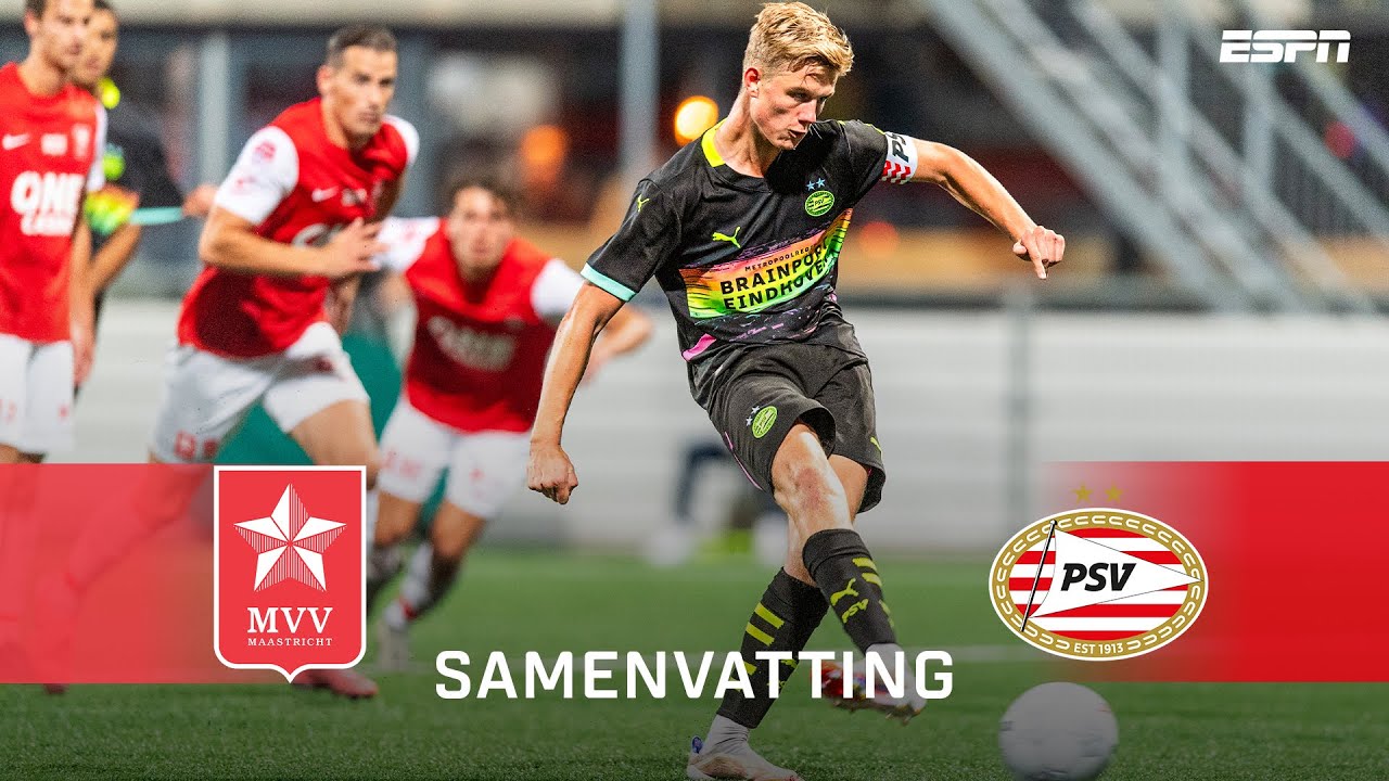 TWEE goals JESPER UNEKEN, BESLISSING valt in BLESSURETIJD 🤯 | Samenvatting MVV - Jong PSV