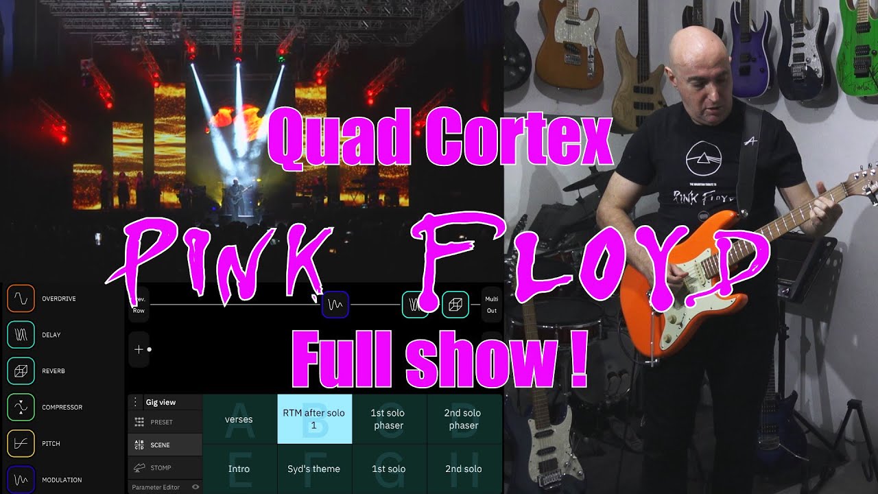 Quad Cortex Pink Floyd Full Show !