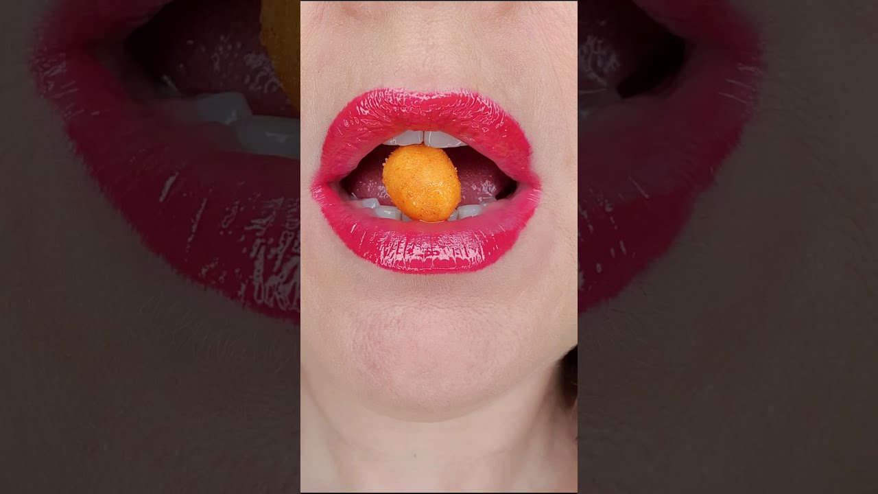 ASMR Eating a Crunchy Peanut Satisfying Sound #shorts