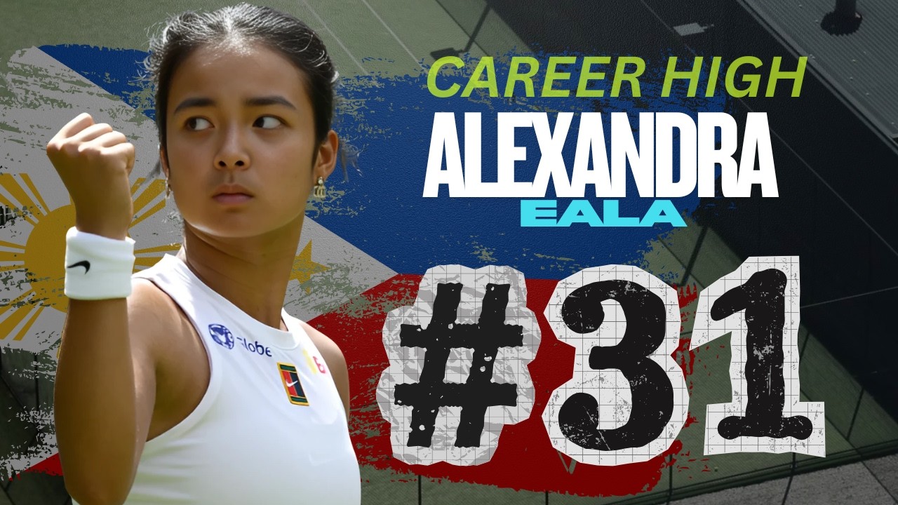ALEXANDRA EALA 🇵🇭 NEW CAREER HIGH RANKING 🎉 | NEXT MATCH LIVE SCHEDULE & UPDATES 🎾